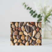 Achtergrond Pebbles Briefkaart (Staand voorkant)