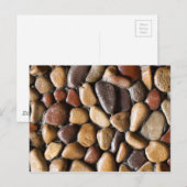 Achtergrond Pebbles Briefkaart (Voorkant / Achterkant)