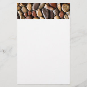 Achtergrond Pebbles Briefpapier