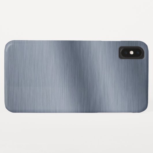 Achtergrond penseel staal Case-Mate iPhone case (Achterkant (horizontaal))