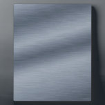 Achtergrond penseel staal fotoplaat<br><div class="desc">Eenvoudige, elegante gekleurde metalen achtergrond. Dit product is voorzien van een digitaal ontwerp op de achtergrond dat een realistisch beeld van een diep grijs staal weergeeft. Gebruik het zoals is of als uitgangspunt voor uw eigen douaneverwezenlijking.</div>