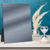 Achtergrond penseel staal fotoplaat (Zijkant)