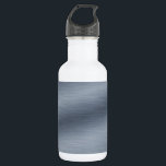 Achtergrond penseel staal waterfles<br><div class="desc">Eenvoudige, elegante gekleurde metalen achtergrond. Dit digitale kunstwerk shows een realistisch beeld van diep grijs staal. Gebruik het zoals is of als uitgangspunt voor uw eigen douaneverwezenlijking.</div>