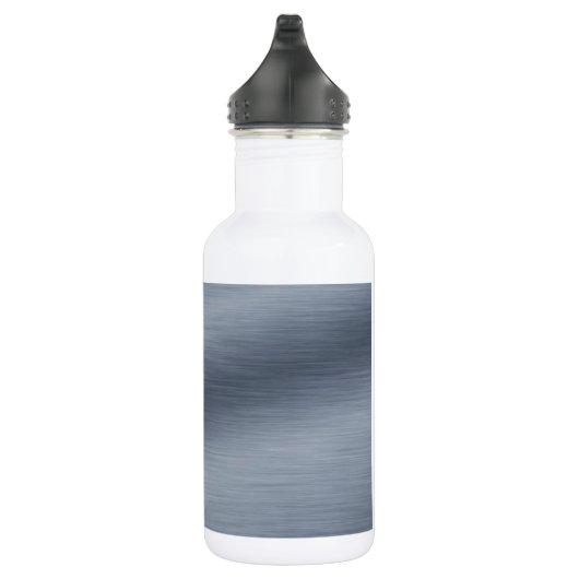 Achtergrond penseel staal waterfles (Rechts)