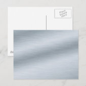 Achtergrond penseelvenster Silver Briefkaart (Voorkant / Achterkant)