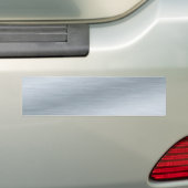 Achtergrond penseelvenster Silver Bumpersticker (Op auto)