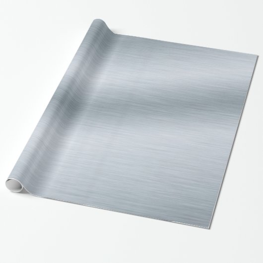 Achtergrond penseelvenster Silver Cadeaupapier (Uitgerold)