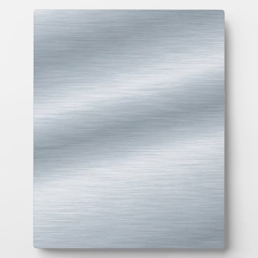 Achtergrond penseelvenster Silver Fotoplaat (Voorkant)