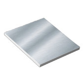 Achtergrond penseelvenster Silver Notitieblok (Schuin)