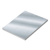 Achtergrond penseelvenster Silver Notitieblok (Linkerzijde)