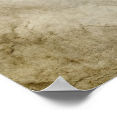 Achtergrond Perkament Papier Sjabloon Poster (Hoek)