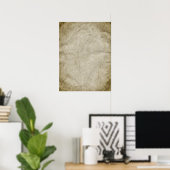 Achtergrond Perkament Papier Sjabloon Poster (Thuiskantoor)