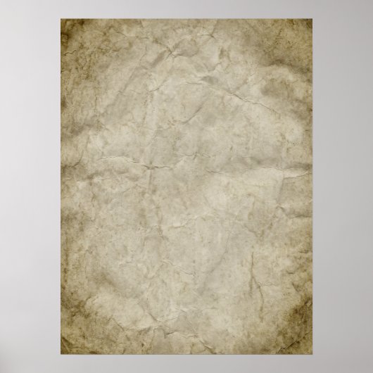 Achtergrond Perkament Papier Sjabloon Poster (Voorkant)