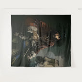 ACHTERGROND PIRATE SCHIP WANDKLEED (Voorkant (horizontaal))