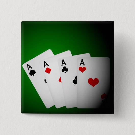 Achtergrond poker vierkante button 5,1 cm (Voorkant)