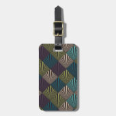 achtergrond pop bagagelabel (Voorkant verticaal)