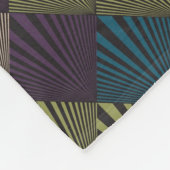 achtergrond pop fleece deken (Hoek)