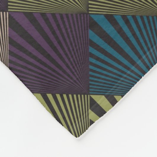 achtergrond pop fleece deken (Hoek)