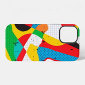 achtergrond pop iPhone hoesje (Achterkant horizontaal)