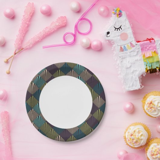 achtergrond pop papieren bordje (Feest)