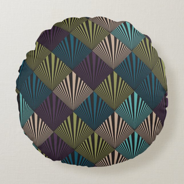 achtergrond pop rond kussen (Voorkant)