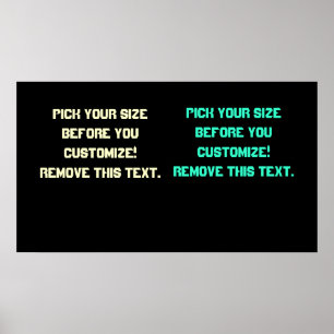 Achtergrond posters spaties groot tot klein Zie Op