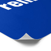 Achtergrond posters spaties groot tot klein Zie Op (Hoek)