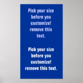 Achtergrond posters spaties groot tot klein Zie Op (Voorkant)