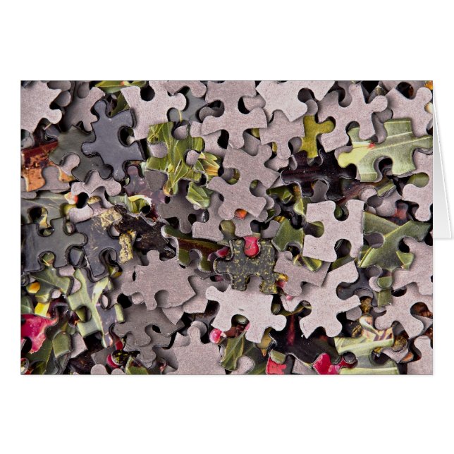 Achtergrond puzzelpuzzel (Voorkant Horizontaal)