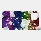 Achtergrond Rainbow Books Case-Mate iPhone Case (Achterkant (horizontaal))