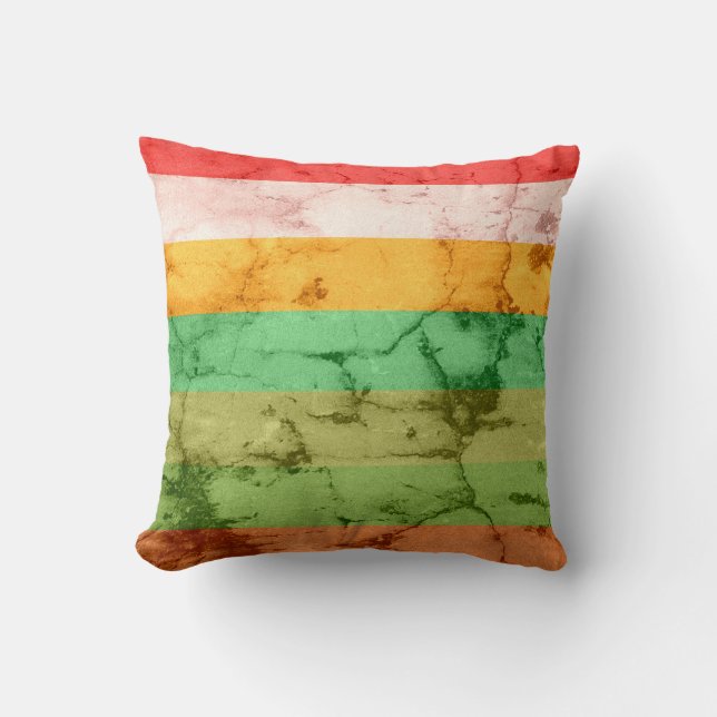 Achtergrond regenbooggrap kussen (Voorkant)