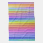 Achtergrond regenboogstrips theedoek (Verticaal)