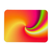 Achtergrond regenboogwervelkolom magneet (Horizontaal)