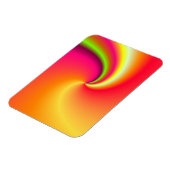 Achtergrond regenboogwervelkolom magneet (Linkerzijde)