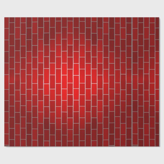 Achtergrond rode brick cadeaupapier (Vlak)
