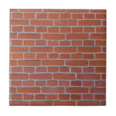 Achtergrond rode brick-structuur tegeltje (Voorkant)