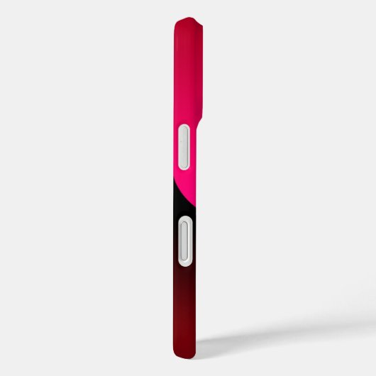 Achtergrond rode curve Case-Mate iPhone case (Achterkant / Rechts)