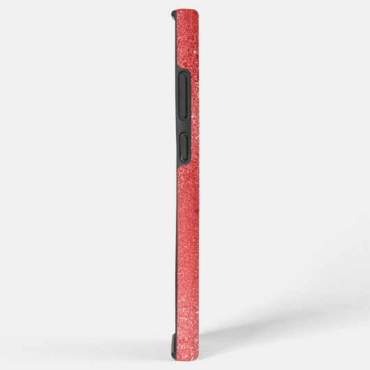 Achtergrond rode iriserende textuur samsung galaxy hoesje (Rechterkant)