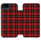 Achtergrond rode lampvoet incipio iPhone portemonnee hoesje (Agenda Open)