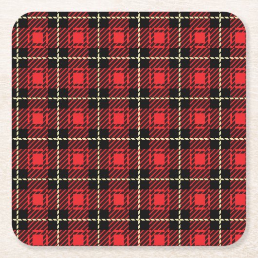 Achtergrond rode lampvoet kartonnen onderzetters (Voorkant)