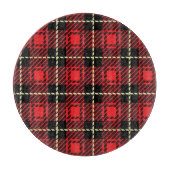 Achtergrond rode lampvoet snijplank (Voorkant)