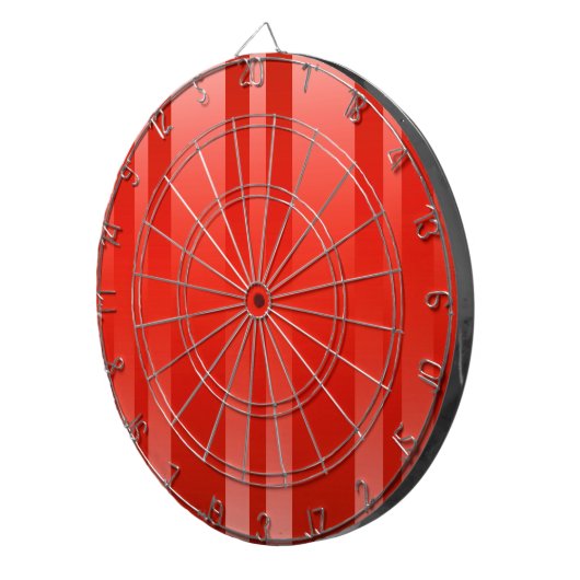 Achtergrond rode strepen dartbord (Voorkant Rechts)
