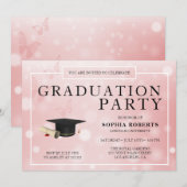 Achtergrond roze Bokeh Kaart (Voorkant / Achterkant)