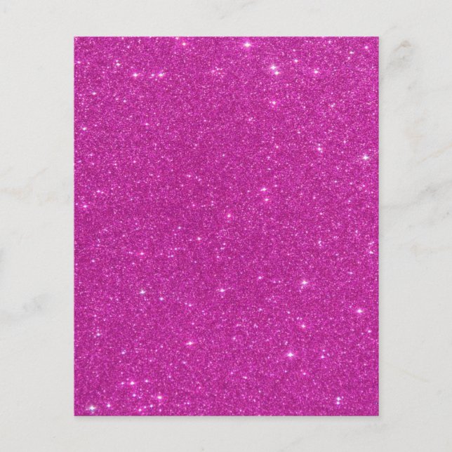 Achtergrond roze glitter-plakboek (Voorkant)