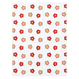 Achtergrond roze rode roze roerkleurig patroon tafelkleed