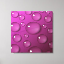 Achtergrond roze waterval canvas afdruk
