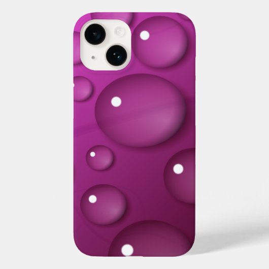 Achtergrond roze waterval Case-Mate iPhone case (Achterkant)