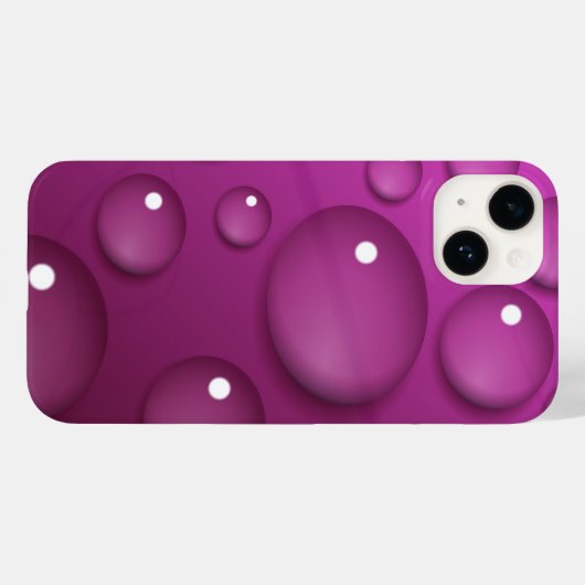 Achtergrond roze waterval Case-Mate iPhone case (Achterkant (horizontaal))