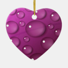 Achtergrond roze waterval keramisch ornament