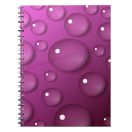 Achtergrond roze waterval notitieboek